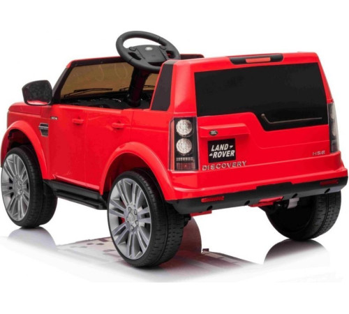 Дитяча акумуляторна машинка Land Rover Discovery Червона Дитяча акумуляторна машинка Land Rover Discovery Червона
