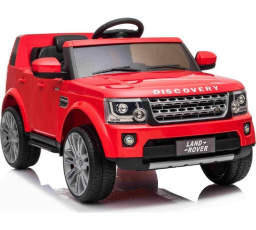 Дитяча акумуляторна машинка Land Rover Discovery Червона Дитяча акумуляторна машинка Land Rover Discovery Червона