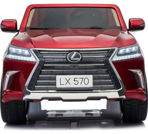 Дитяча акумуляторна машинка Lexus LX570 Червона