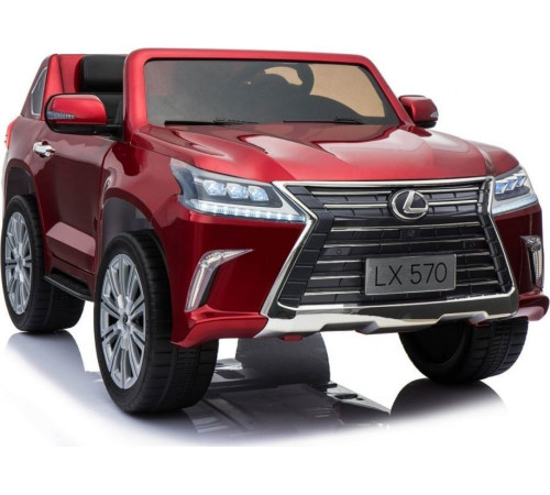 Дитяча акумуляторна машинка Lexus LX570 Червона