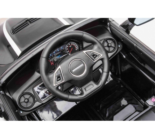 Дитяча акумуляторна машинка Chevrolet Camaro 2SS Чорна Дитяча акумуляторна машинка Chevrolet Camaro 2SS Чорна