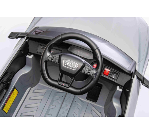 Дитяча акумуляторна машинка Audi SQ8 Сіра Дитяча акумуляторна машинка Audi SQ8 Сіра