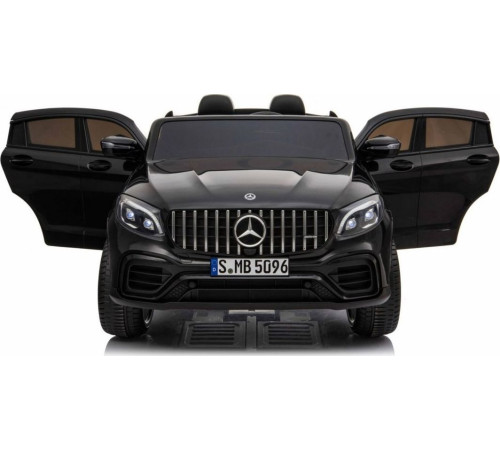 Дитяча акумуляторна машинка Mercedes GLC 63S Чорна