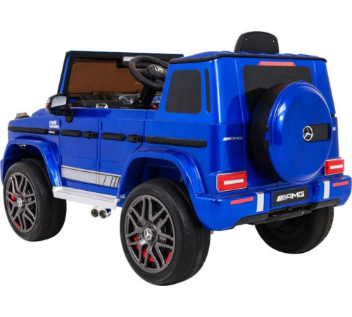 Дитяча акумуляторна машинка Mercedes AMG G63 Синя Дитяча акумуляторна машинка Mercedes AMG G63 Синя