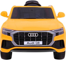 Дитяча акумуляторна машинка Audi Q8 Жовта