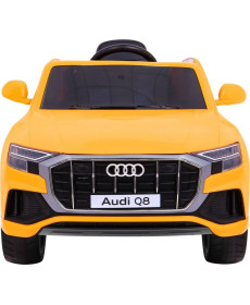 Дитяча акумуляторна машинка Audi Q8 Жовта