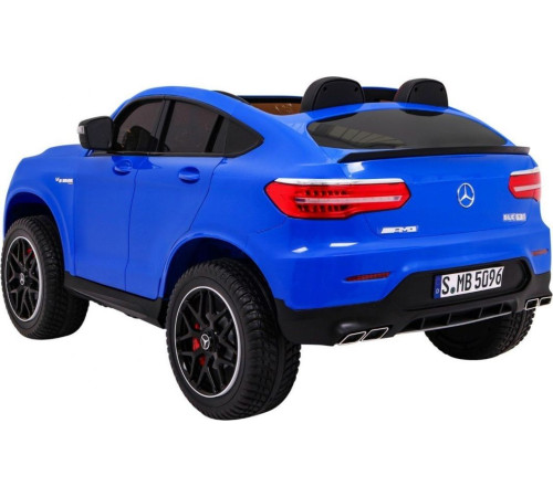 Дитяча акумуляторна машинка Mercedes GLC 63S Синя Дитяча акумуляторна машинка Mercedes GLC 63S Синя