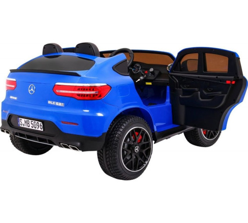 Дитяча акумуляторна машинка Mercedes GLC 63S Синя Дитяча акумуляторна машинка Mercedes GLC 63S Синя