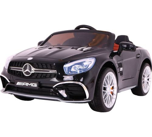 Дитяча акумуляторна машинка Mercedes AMG SL65 Чорна