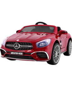 Дитяча акумуляторна машинка Mercedes AMG SL65 Червона