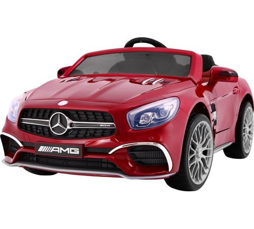 Дитяча акумуляторна машинка Mercedes AMG SL65 Червона