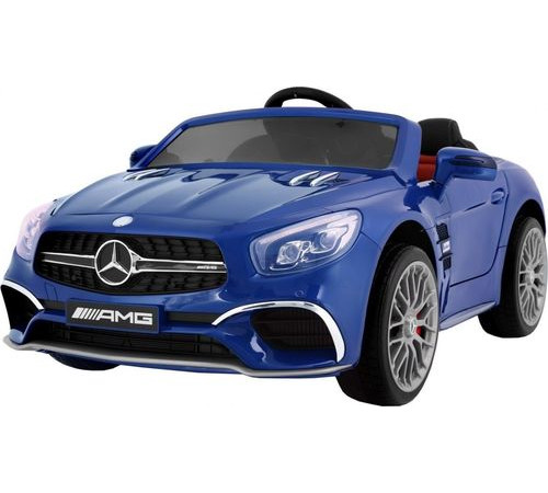 Дитяча акумуляторна машинка Mercedes AMG SL65 Синя