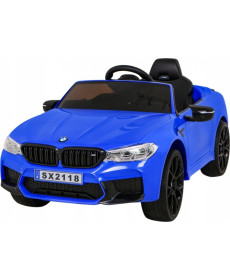 Дитяча акумуляторна машинка BMW M5 DRIFT Синя