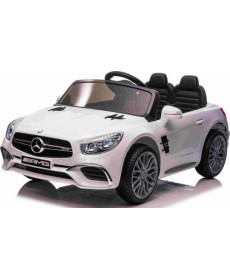 Дитяча акумуляторна машинка Mercedes Benz AMG SL65 S Біла