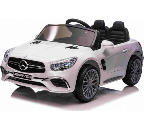 Дитяча акумуляторна машинка Mercedes Benz AMG SL65 S Біла