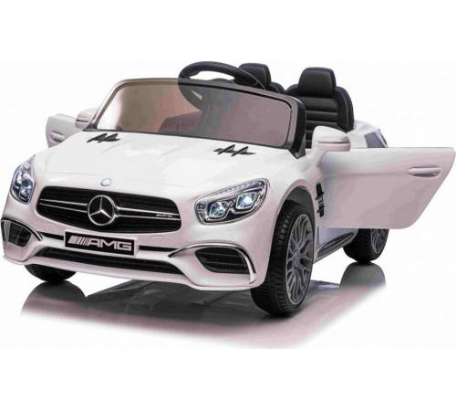 Дитяча акумуляторна машинка Mercedes Benz AMG SL65 S Біла