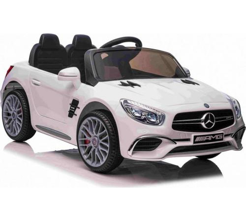 Дитяча акумуляторна машинка Mercedes Benz AMG SL65 S Біла