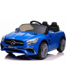 Дитяча акумуляторна машинка Mercedes Benz AMG SL65 S Синя