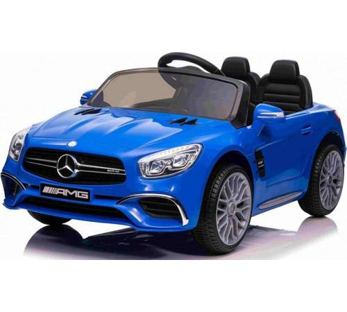 Дитяча акумуляторна машинка Mercedes Benz AMG SL65 S Синя