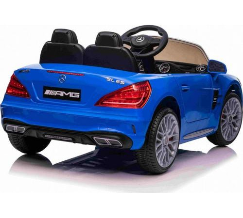 Дитяча акумуляторна машинка Mercedes Benz AMG SL65 S Синя