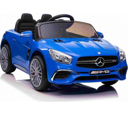 Дитяча акумуляторна машинка Mercedes Benz AMG SL65 S Синя