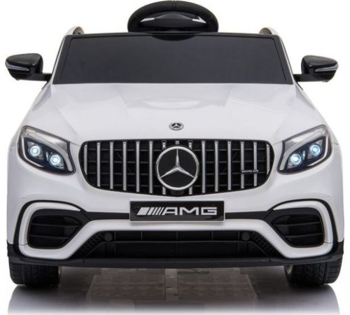 Дитяча акумуляторна машинка Mercedes Benz GLC63S Біла Дитяча акумуляторна машинка Mercedes Benz GLC63S Біла