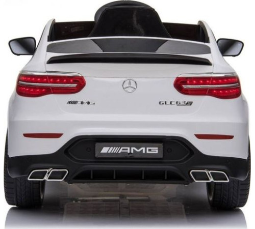 Дитяча акумуляторна машинка Mercedes Benz GLC63S Біла Дитяча акумуляторна машинка Mercedes Benz GLC63S Біла