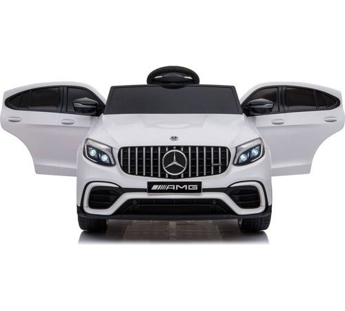 Дитяча акумуляторна машинка Mercedes Benz GLC63S Біла Дитяча акумуляторна машинка Mercedes Benz GLC63S Біла