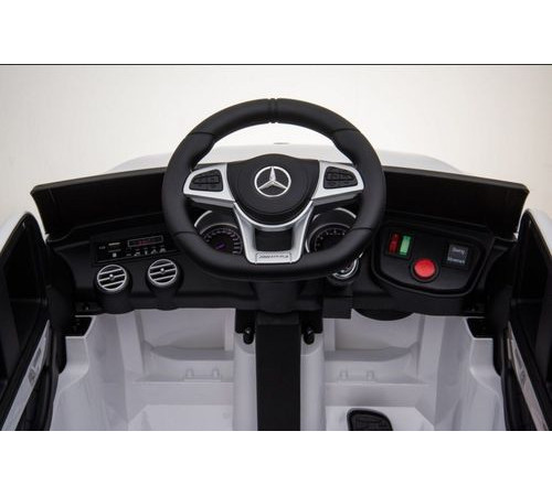 Дитяча акумуляторна машинка Mercedes Benz GLC63S Біла Дитяча акумуляторна машинка Mercedes Benz GLC63S Біла