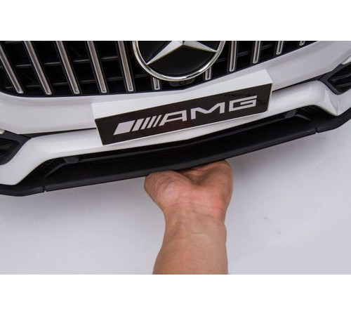 Дитяча акумуляторна машинка Mercedes Benz GLC63S Біла Дитяча акумуляторна машинка Mercedes Benz GLC63S Біла
