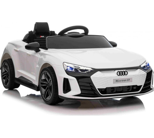 Дитяча акумуляторна машинка Audi RS E-Tron GT Біла Дитяча акумуляторна машинка Audi RS E-Tron GT Біла