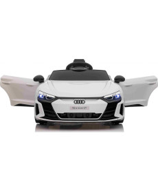 Дитяча акумуляторна машинка Audi RS E-Tron GT Біла 