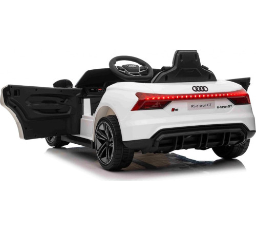 Дитяча акумуляторна машинка Audi RS E-Tron GT Біла Дитяча акумуляторна машинка Audi RS E-Tron GT Біла