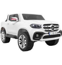 Дитяча акумуляторна машинка Mercedes Benz X-Class Біла