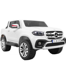 Дитяча акумуляторна машинка Mercedes Benz X-Class Біла