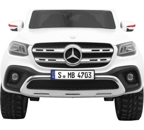 Дитяча акумуляторна машинка Mercedes Benz X-Class Біла