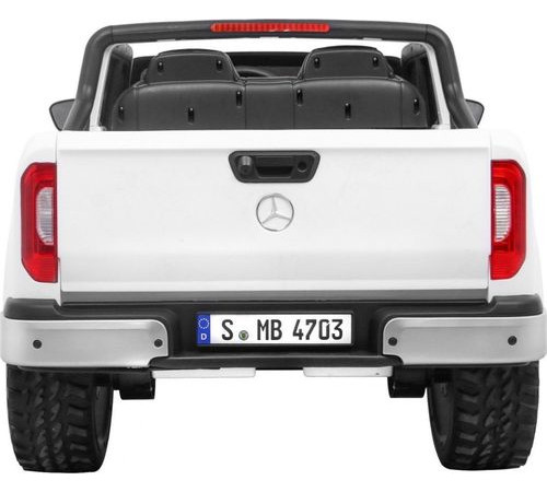 Дитяча акумуляторна машинка Mercedes Benz X-Class Біла