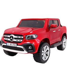 Дитяча акумуляторна машинка Mercedes Benz X-Class Червона