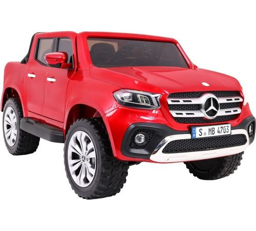 Дитяча акумуляторна машинка Mercedes Benz X-Class Червона