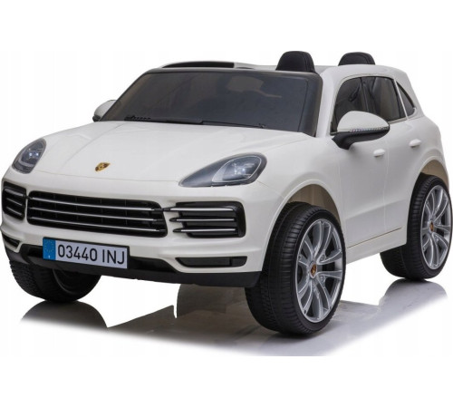 Дитяча акумуляторна машинка Porsche Cayenne S Біла