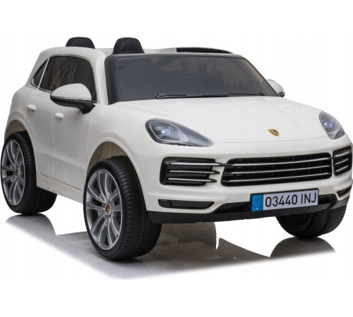 Дитяча акумуляторна машинка Porsche Cayenne S Біла