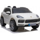 Дитяча акумуляторна машинка Porsche Cayenne S Біла