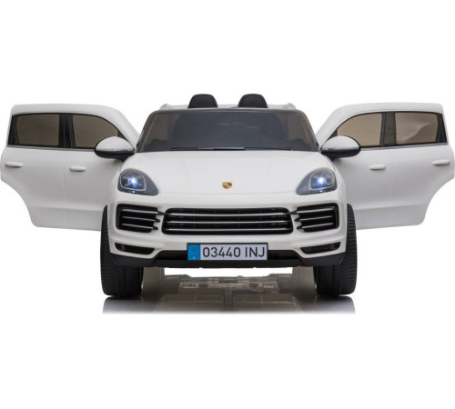 Дитяча акумуляторна машинка Porsche Cayenne S Біла