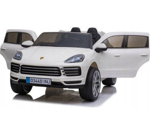 Дитяча акумуляторна машинка Porsche Cayenne S Біла