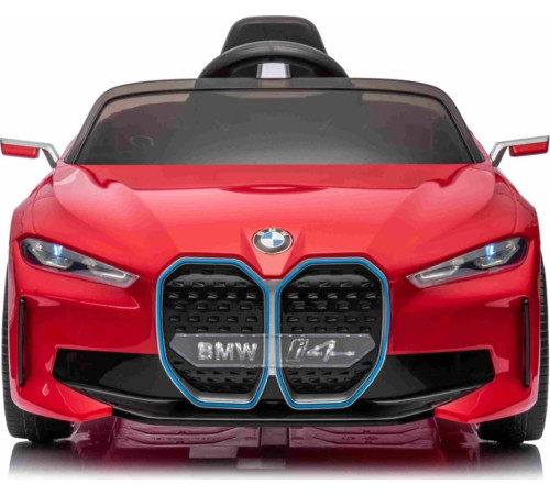 Дитяча акумуляторна машинка BMW i4 для дітей Червона Дитяча акумуляторна машинка BMW i4 для дітей Червона
