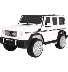 Дитяча акумуляторна машинка Mercedes AMG G65 Біла