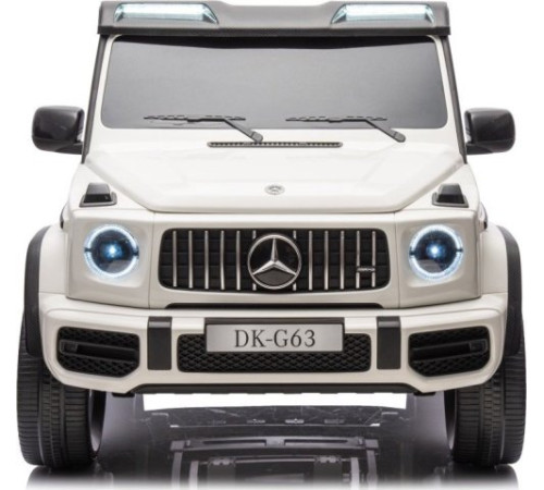 Дитяча акумуляторна машинка Mercedes Benz G63 AMG XXL Біла