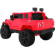 Дитяча акумуляторна машина Mighty Jeep Red + 2 місця + привід 4х4 + 2 багажника