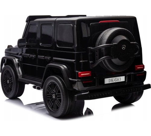 Дитяча акумуляторна машинка Mercedes Benz G63 AMG XXL Чорна