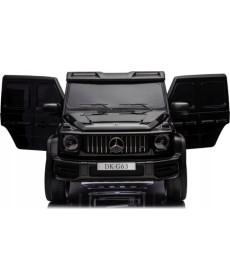 Дитяча акумуляторна машинка Mercedes Benz G63 AMG XXL Чорна